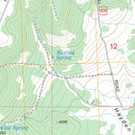 US Forest Service - Topo Chapin Creek, OR FSTopo Legacy digital map