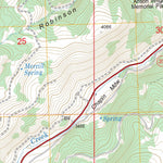 US Forest Service - Topo Chapin Creek, OR FSTopo Legacy digital map