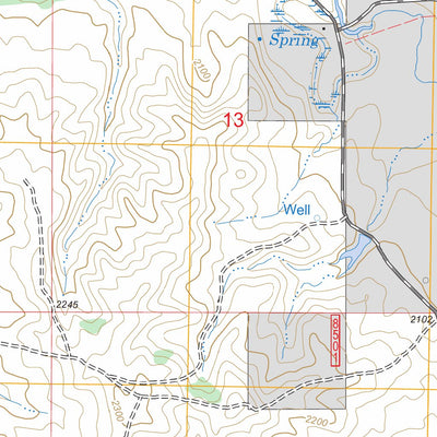 US Forest Service - Topo Charbonneau, ND FSTopo Legacy digital map