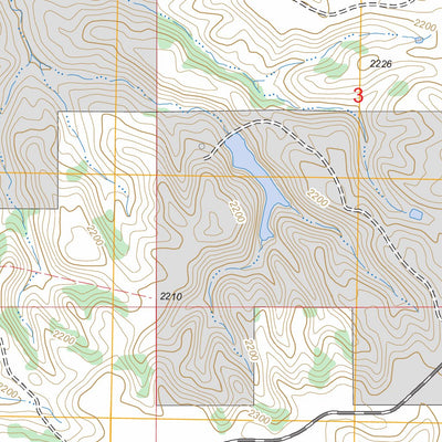 US Forest Service - Topo Charbonneau, ND FSTopo Legacy digital map