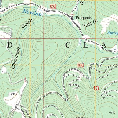 US Forest Service - Topo Charcoal Gulch, MT FSTopo Legacy digital map