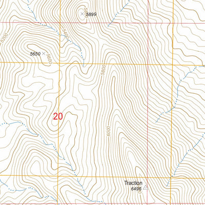 US Forest Service - Topo Charleston Peak NE, NV FSTopo Legacy digital map