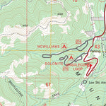 US Forest Service - Topo Charleston Peak, NV FSTopo Legacy digital map