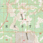 US Forest Service - Topo Charleston Peak, NV FSTopo Legacy digital map
