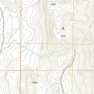 US Forest Service - Topo Charleston Reservoir, NV FSTopo Legacy digital map