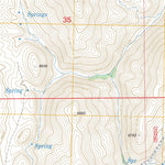 US Forest Service - Topo Charleston Reservoir, NV FSTopo Legacy digital map