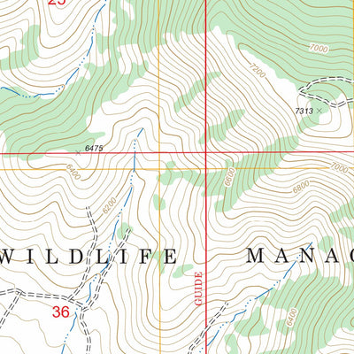 US Forest Service - Topo Charleston, UT FSTopo Legacy digital map