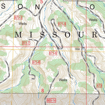 US Forest Service - Topo Charlson SW, ND FSTopo Legacy digital map