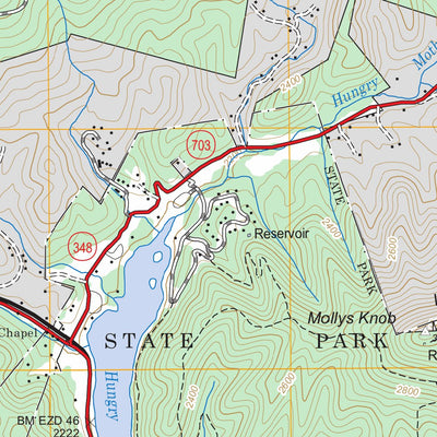 US Forest Service - Topo Chatham Hill, VA FSTopo Legacy digital map