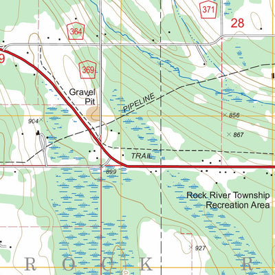US Forest Service - Topo Chatham, MI FSTopo Legacy digital map