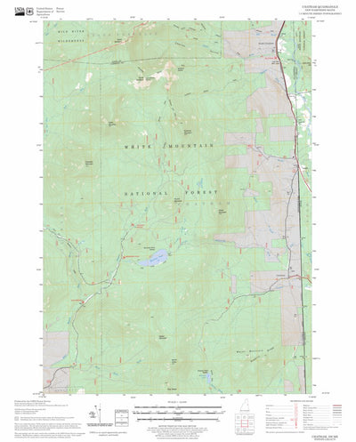 US Forest Service - Topo Chatham, NH - ME FSTopo Legacy digital map