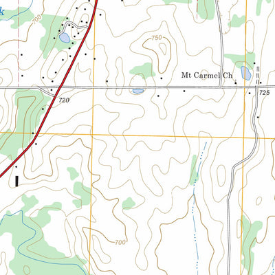 US Forest Service - Topo Chatsworth, GA FSTopo Legacy digital map