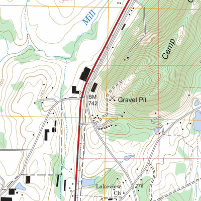 US Forest Service - Topo Chatsworth, GA FSTopo Legacy digital map