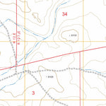 US Forest Service - Topo Chavez Mountain East, AZ FSTopo Legacy digital map