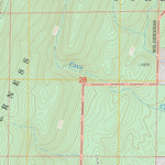 US Forest Service - Topo Cheaha Mountain, AL FSTopo Legacy digital map