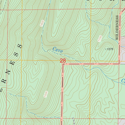 US Forest Service - Topo Cheaha Mountain, AL FSTopo Legacy digital map