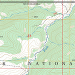 US Forest Service - Topo Checkerboard, MT FSTopo Legacy digital map