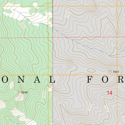 US Forest Service - Topo Cheesman Lake, CO FSTopo Legacy digital map