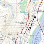 US Forest Service - Topo Chelan Falls, WA FSTopo Legacy digital map