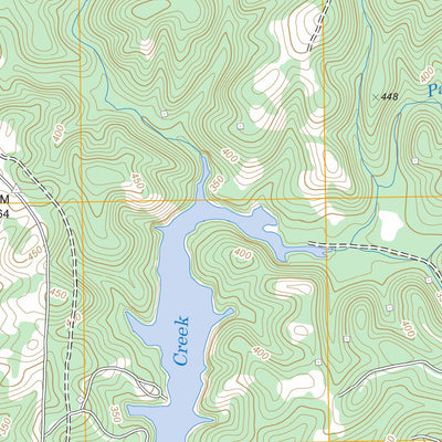 US Forest Service - Topo Chennault, GA - SC FSTopo Legacy digital map