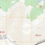 US Forest Service - Topo Chepeta Lake, UT FSTopo Legacy digital map
