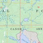 US Forest Service - Topo Cherokee Lake, MN FSTopo Legacy digital map