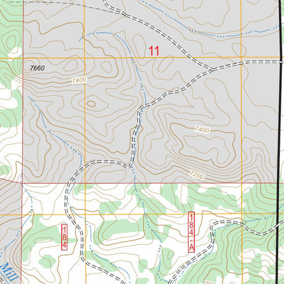US Forest Service - Topo Cherokee Park, CO - WY FSTopo Legacy digital map