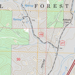 US Forest Service - Topo Cherokee Pass, MO FSTopo Legacy digital map