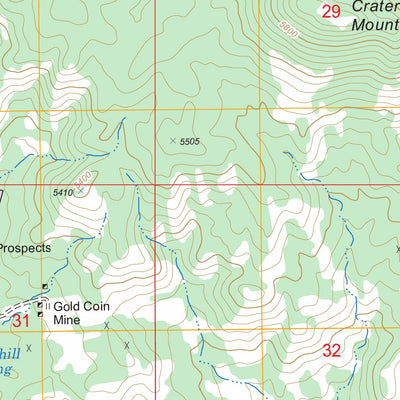 US Forest Service - Topo Cherry, AZ FSTopo Legacy digital map