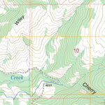US Forest Service - Topo Cherry Creek Canyon, MT FSTopo Legacy digital map