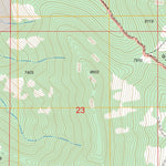 US Forest Service - Topo Cherry Lake, MT FSTopo Legacy digital map