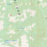 US Forest Service - Topo Cherry Spring Peak, AZ FSTopo Legacy digital map