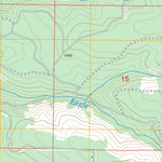 US Forest Service - Topo Cherryville, OR FSTopo Legacy digital map