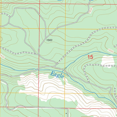 US Forest Service - Topo Cherryville, OR FSTopo Legacy digital map