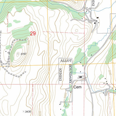 US Forest Service - Topo Chesaw, WA FSTopo Legacy digital map