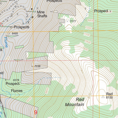 US Forest Service - Topo Chessman Reservoir, MT FSTopo Legacy digital map