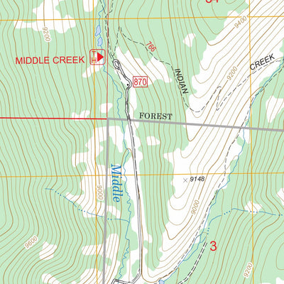 US Forest Service - Topo Chester, CO FSTopo Legacy digital map