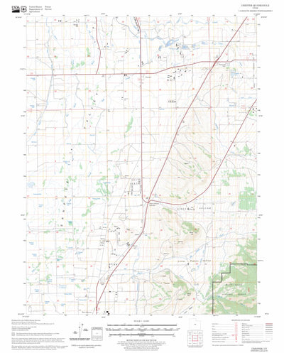 US Forest Service - Topo Chester, UT FSTopo Legacy digital map