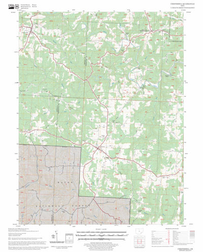 US Forest Service - Topo Chesterhill, OH FSTopo Legacy digital map