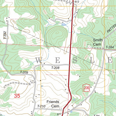 US Forest Service - Topo Chesterhill, OH FSTopo Legacy digital map