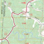 US Forest Service - Topo Chesterhill, OH FSTopo Legacy digital map