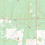 US Forest Service - Topo Chestnut, LA FSTopo Legacy digital map