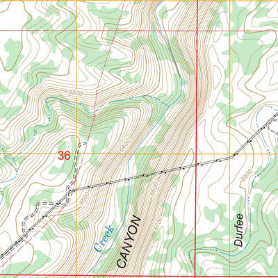 US Forest Service - Topo Chevelon Crossing, AZ FSTopo Legacy digital map