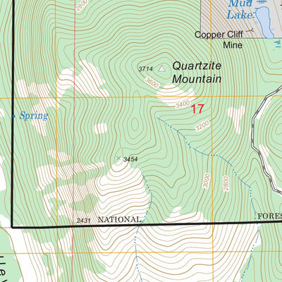US Forest Service - Topo Chewelah, WA FSTopo Legacy digital map