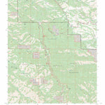 US Forest Service - Topo Chews Ridge, CA FSTopo Legacy digital map