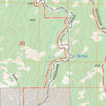 US Forest Service - Topo Chews Ridge, CA FSTopo Legacy digital map