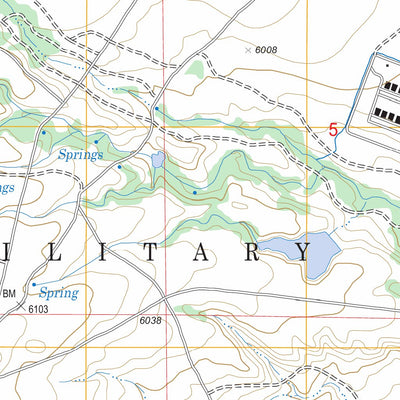 US Forest Service - Topo Cheyenne Mountain, CO FSTopo Legacy digital map