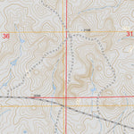 US Forest Service - Topo Cheyenne NW, OK FSTopo Legacy digital map