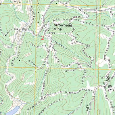 US Forest Service - Topo Chicago Park, CA FSTopo Legacy digital map