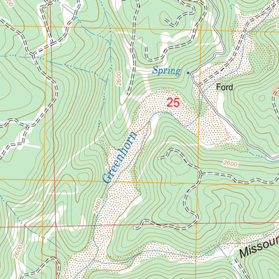 US Forest Service - Topo Chicago Park, CA FSTopo Legacy digital map